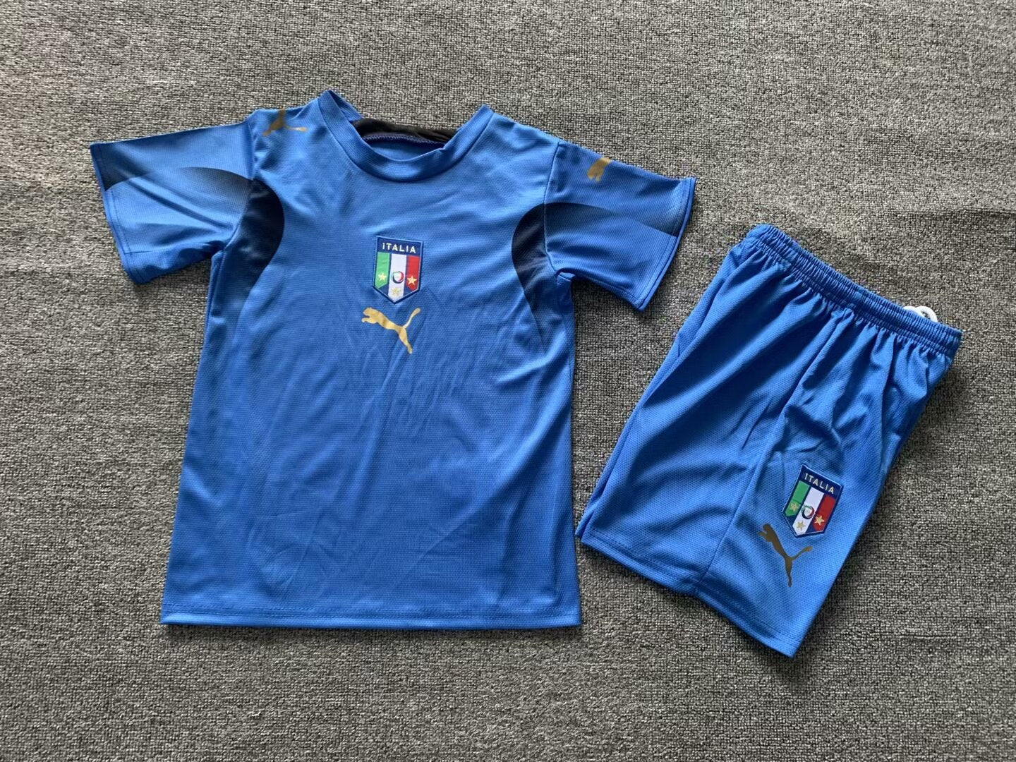 Italien WM 2006 Heimtrikot KIDS (+Hose)