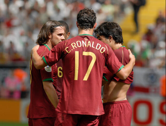 Portugal WM 2006 Heimtrikot