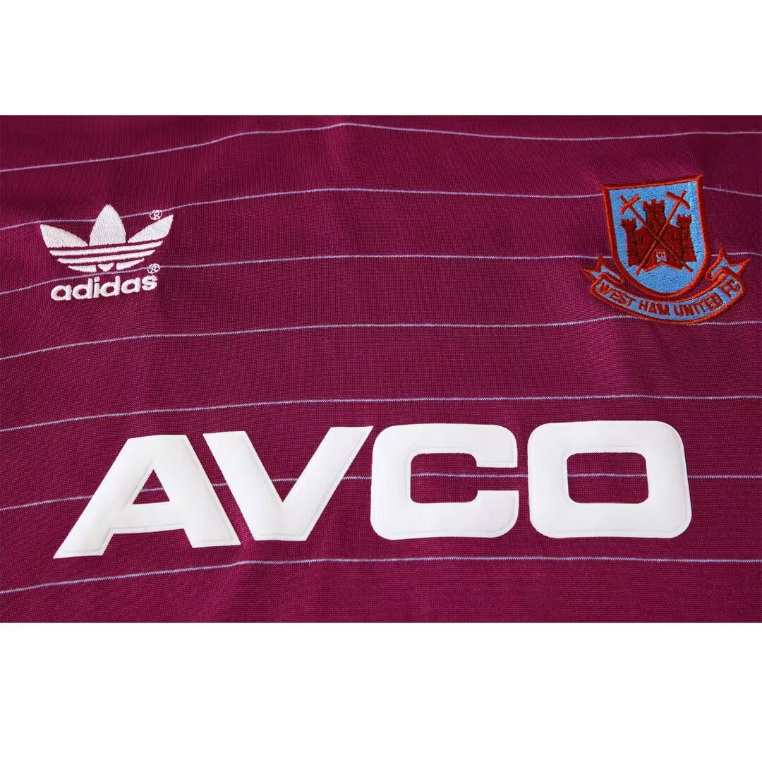 West Ham United 1985 - 1987 Heimtrikot