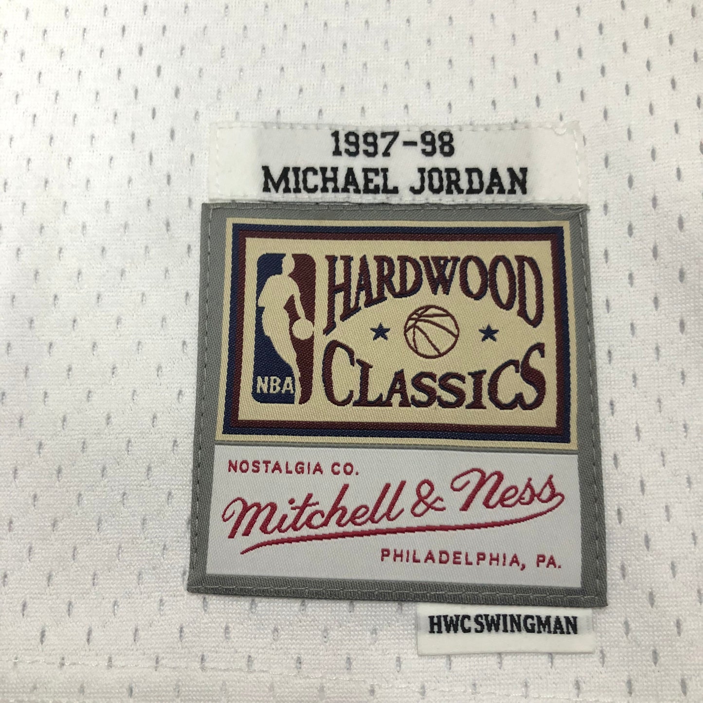 Chicago Bulls - Michael Jordan 1997/98 - weiß