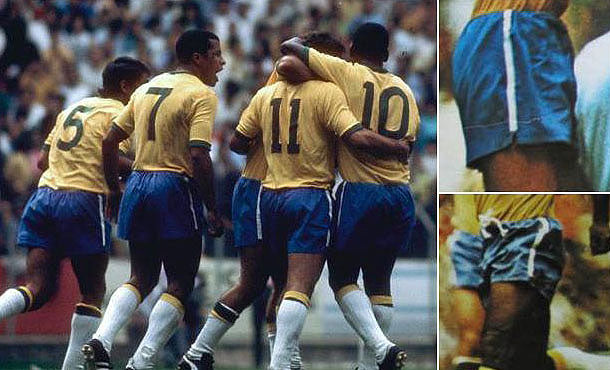 Brasilien WM 1970 Heimtrikot