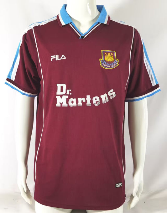 West Ham United 1999 - 2001 Heimtrikot