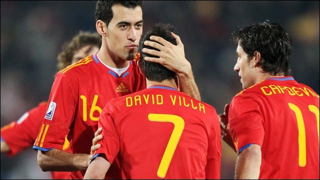 Spanien EM 2008 Heimtrikot