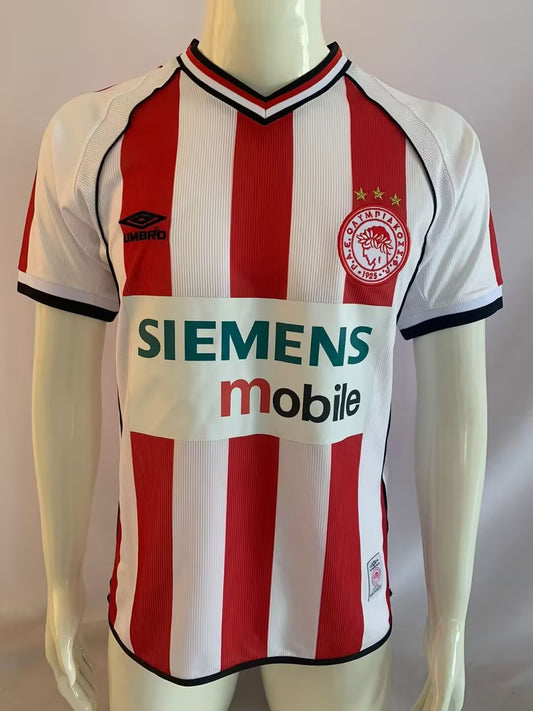 Olympiakos Piraeus Saison 2001/02 Heimtrikot