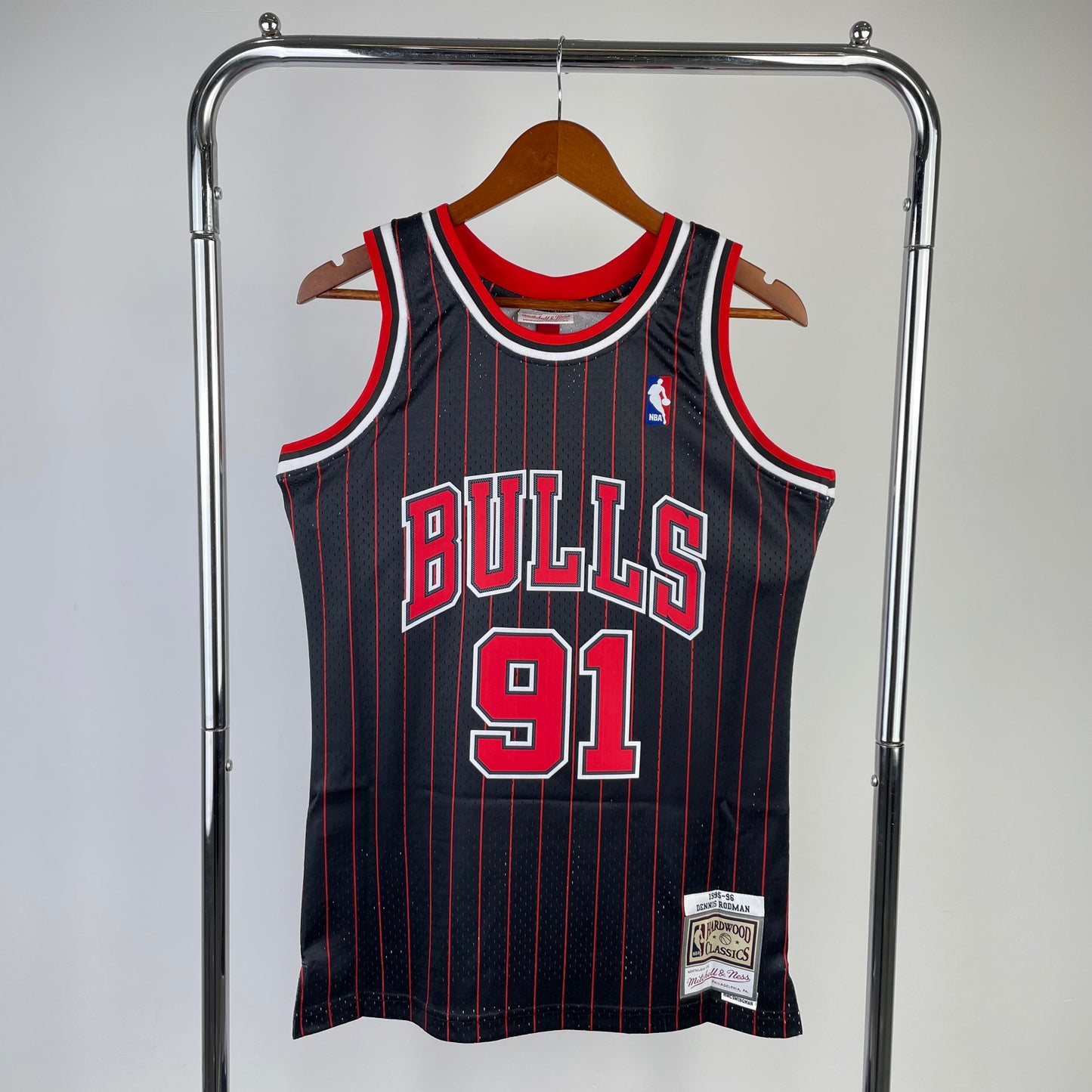 Chicago Bulls - Dennis Rodman 1995/96 - schwarz