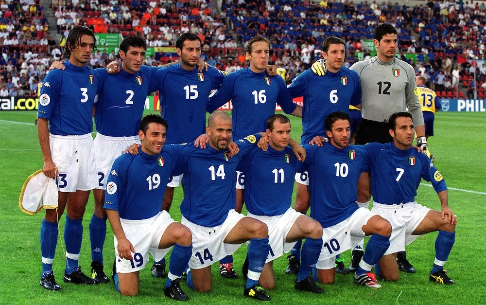 Italien EM 2000 Heimtrikot