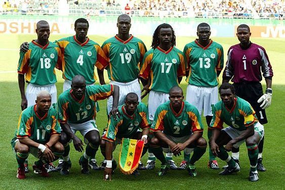 Senegal WM 2002 Heimtrikot