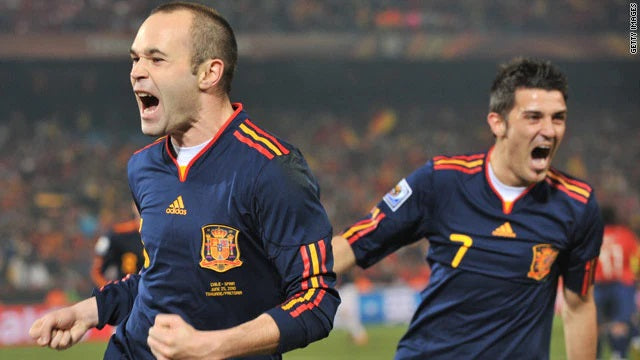 Spanien WM 2010 Finaltrikot