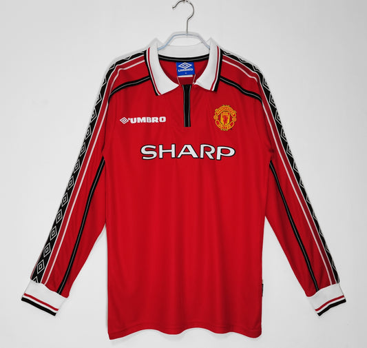 Manchester United 1998 - 2000 Heimtrikot LANGARM