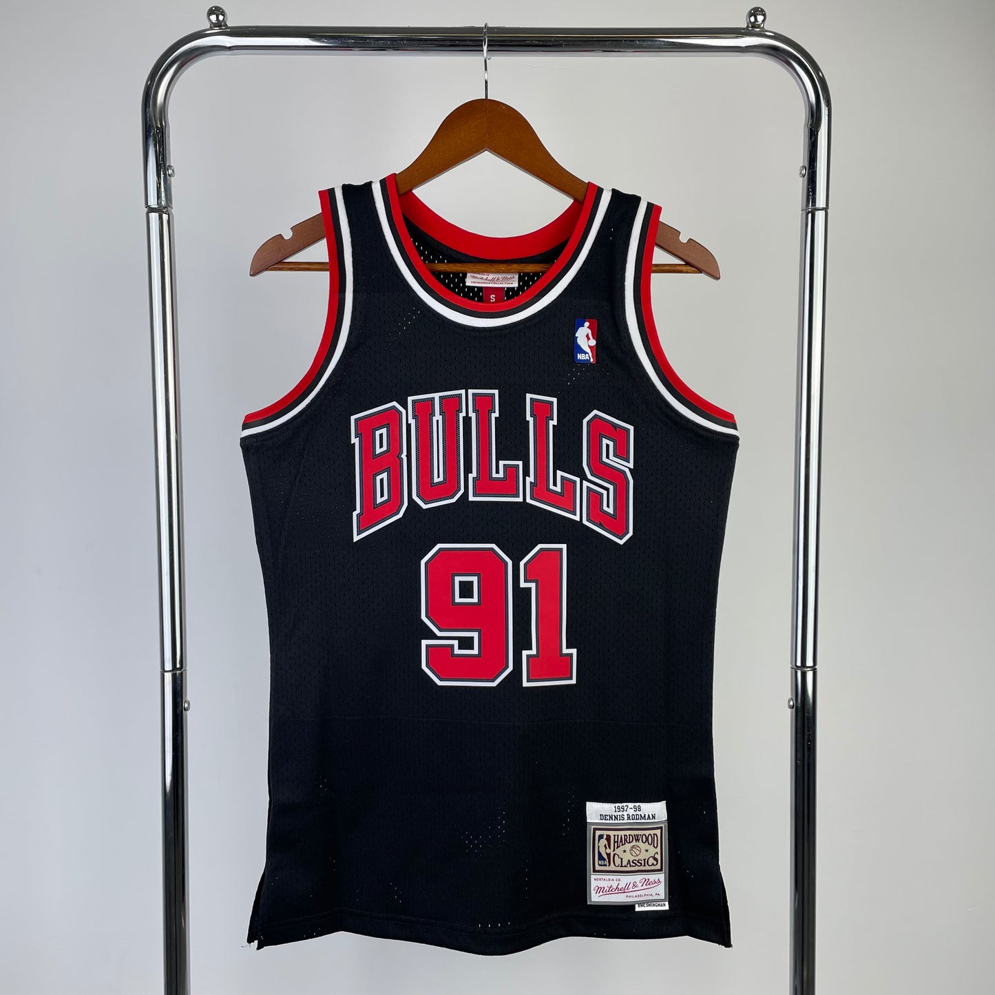 Chicago Bulls - Dennis Rodman 1997/98 - schwarz