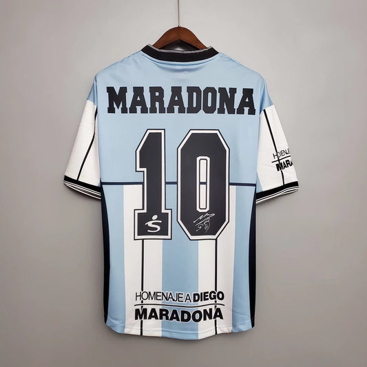 Argentinien SPEZIAL SONDERTRIKOT MARADONA 2001