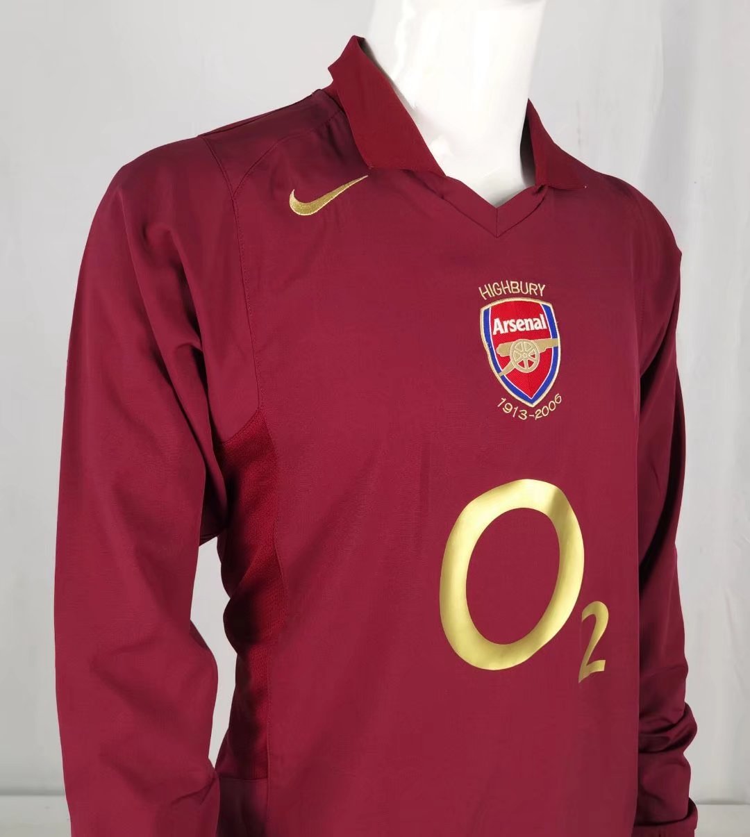 Arsenal London 2005/06 Heimtrikot LANGARM