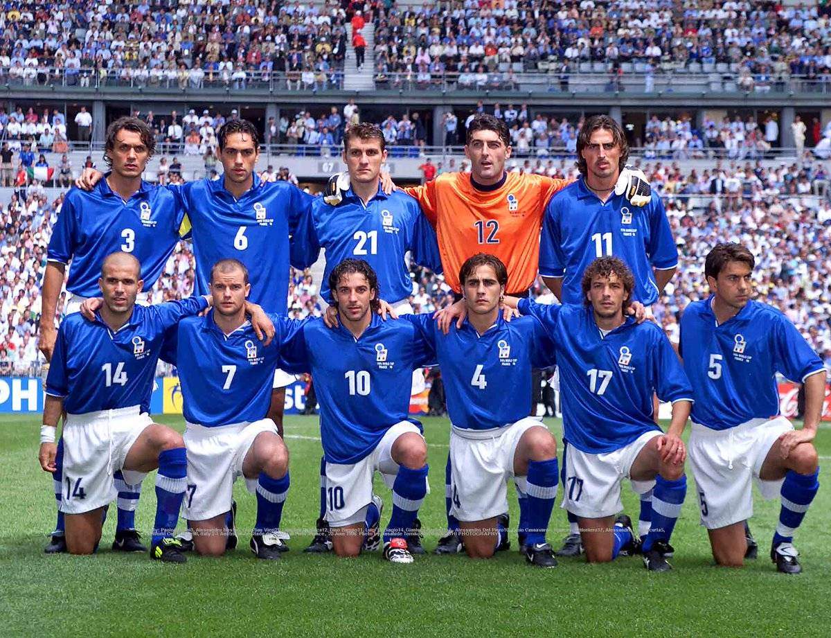 Italien WM 1998 Heimtrikot