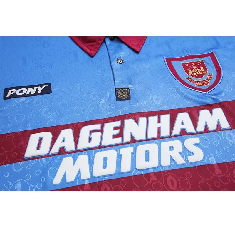 West Ham United 1995 - 1997 Auswärtstrikot