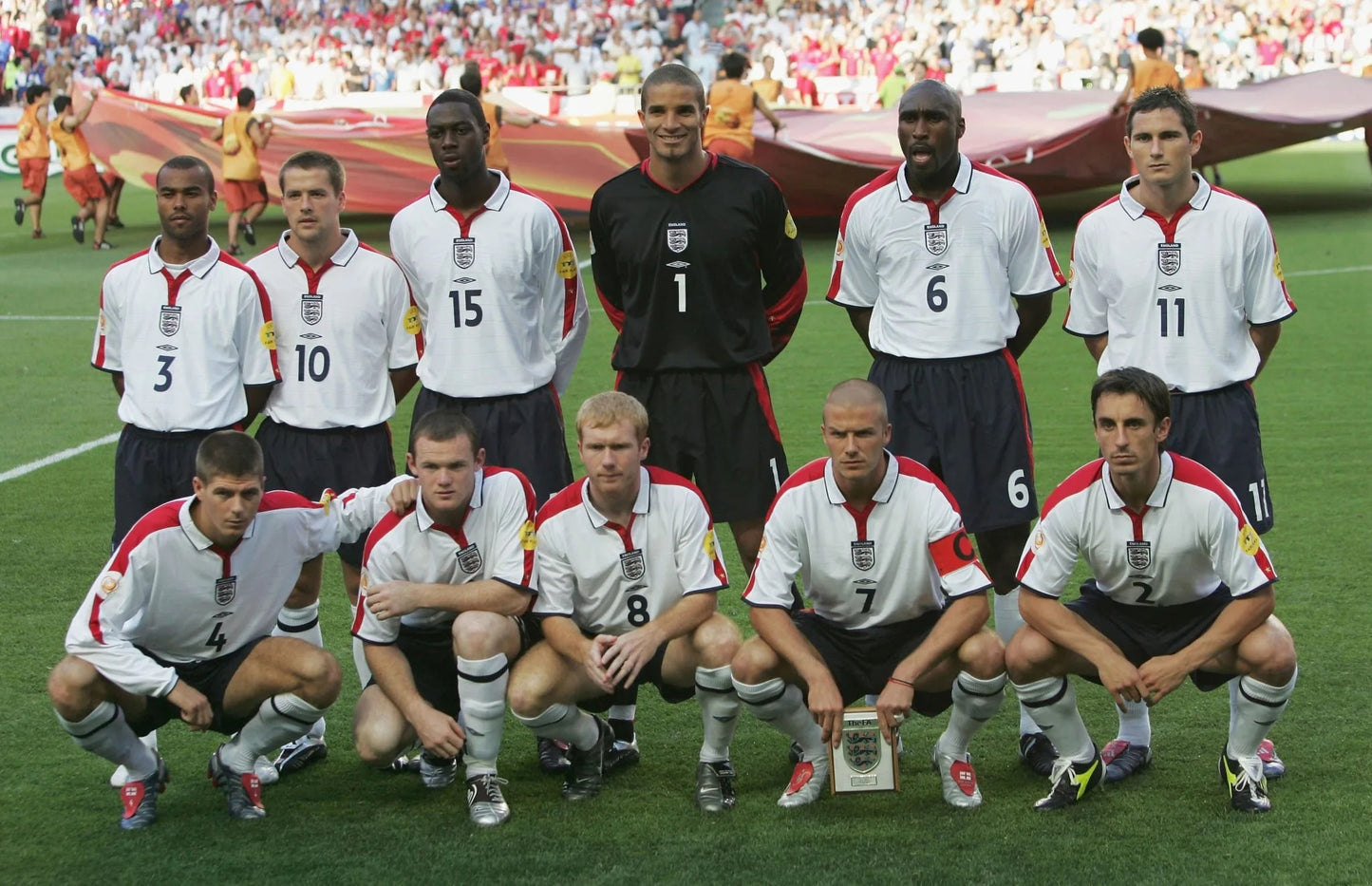 England EM 2004 Heimtrikot