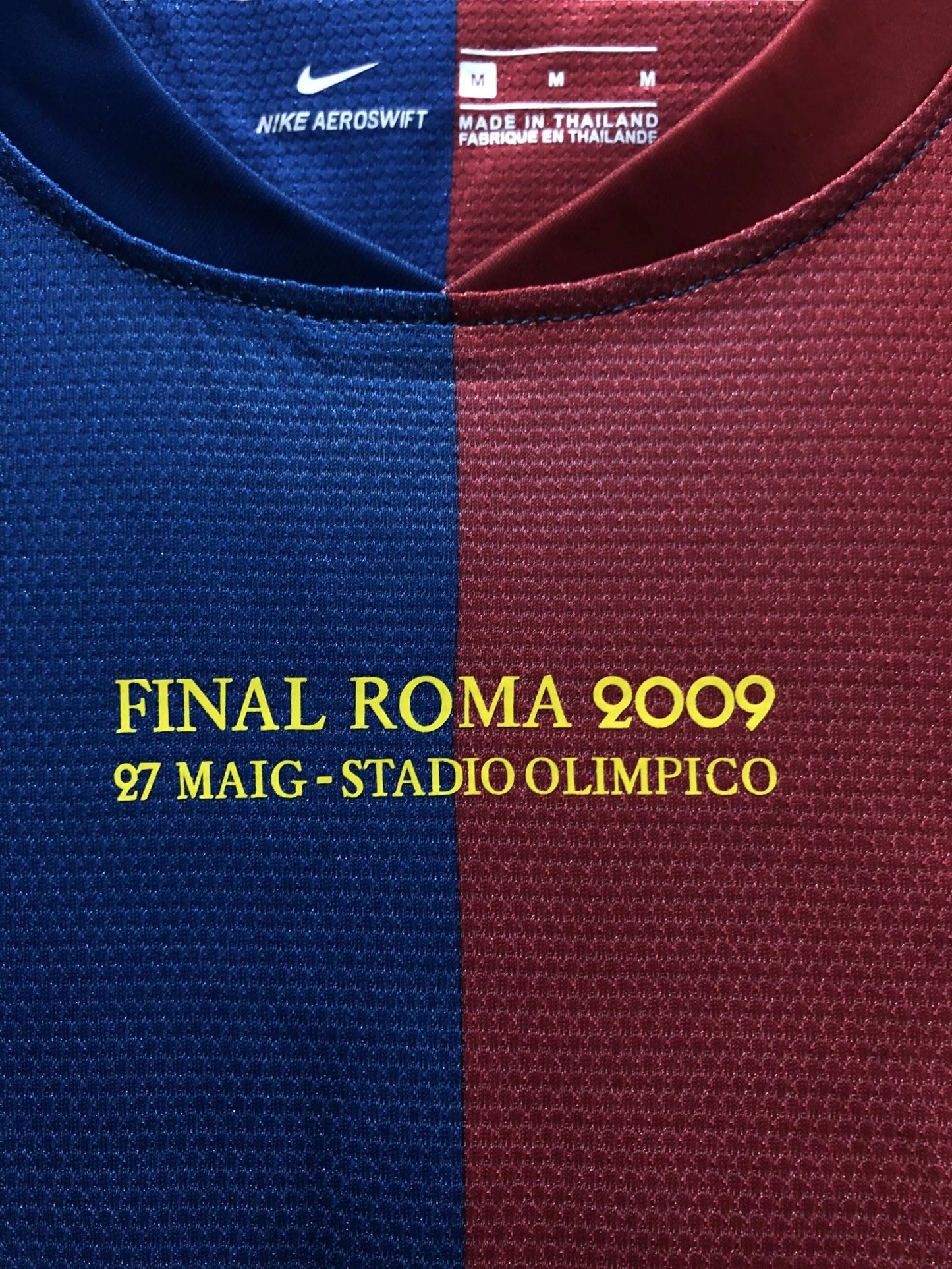 FC Barcelona 2008/09 Champions League Finaltrikot Kurzarm