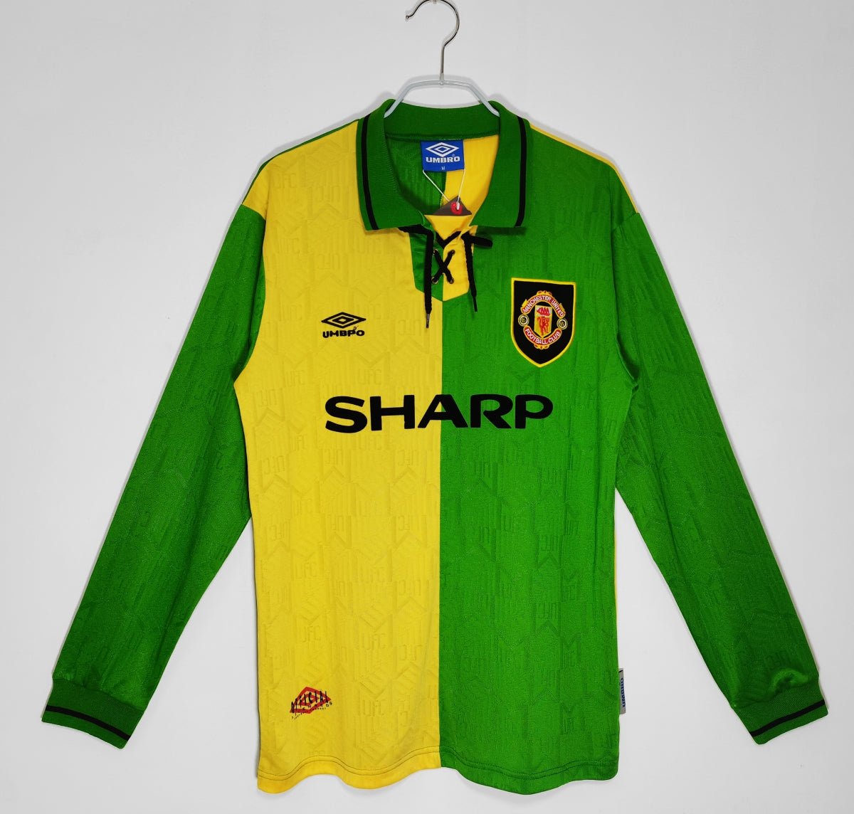 Manchester United 1992 - 1994 Drittes Trikot LANGARM