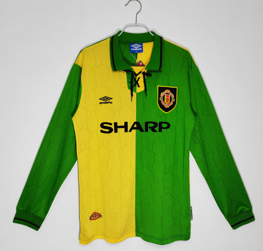 Manchester United 1992 - 1994 Drittes Trikot LANGARM