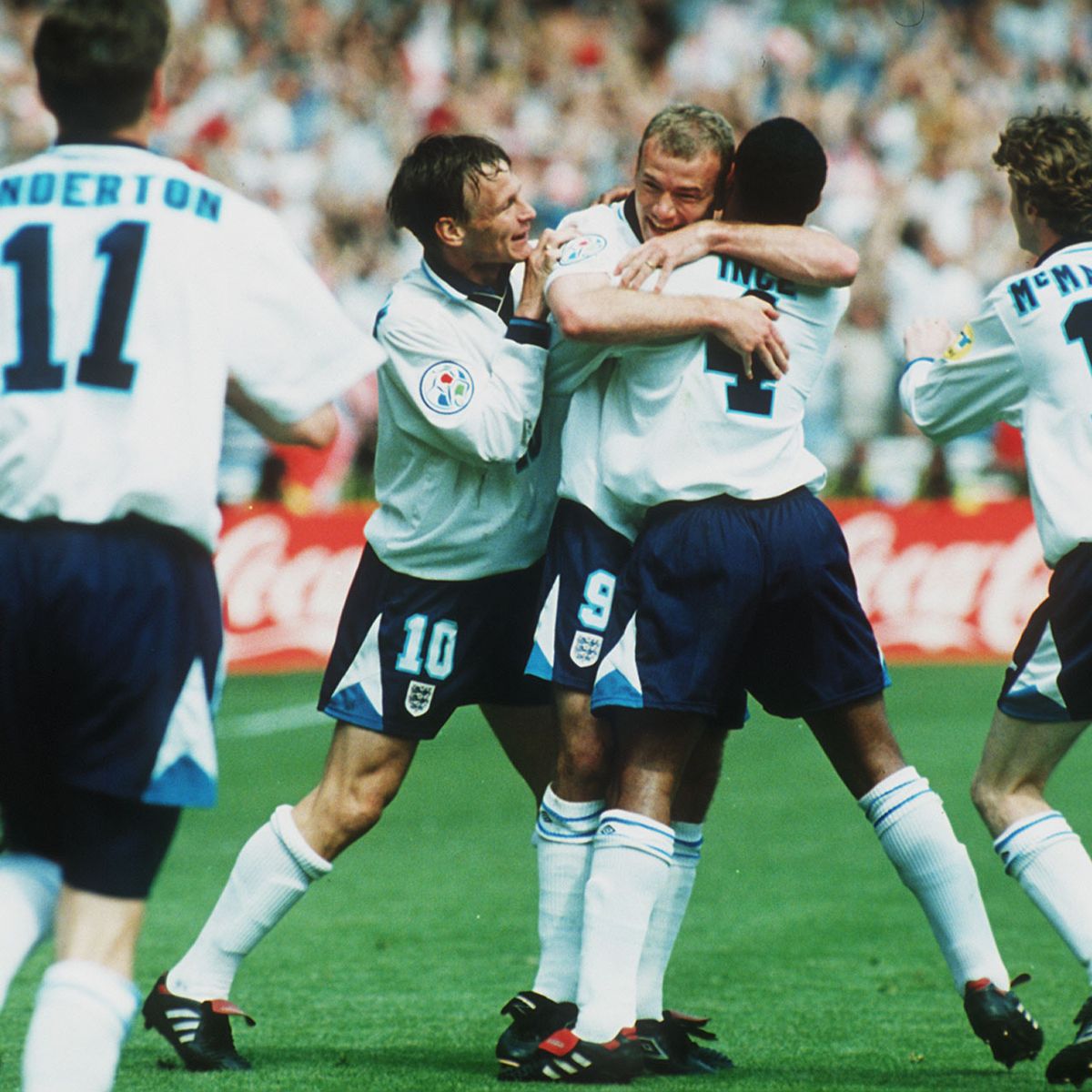 England EM 1996 Heimtrikot