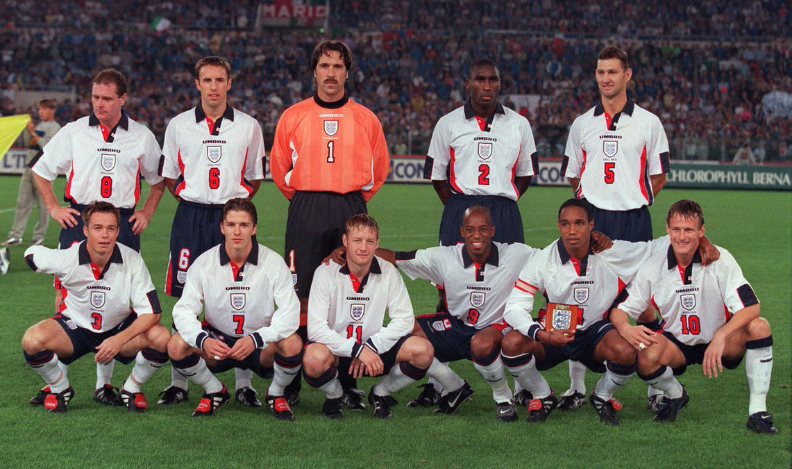 England WM 1998 Heimtrikot