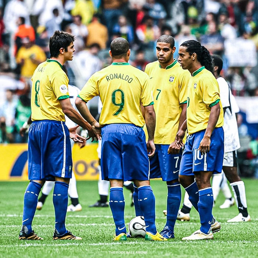 Brasilien WM 2006 Heimtrikot