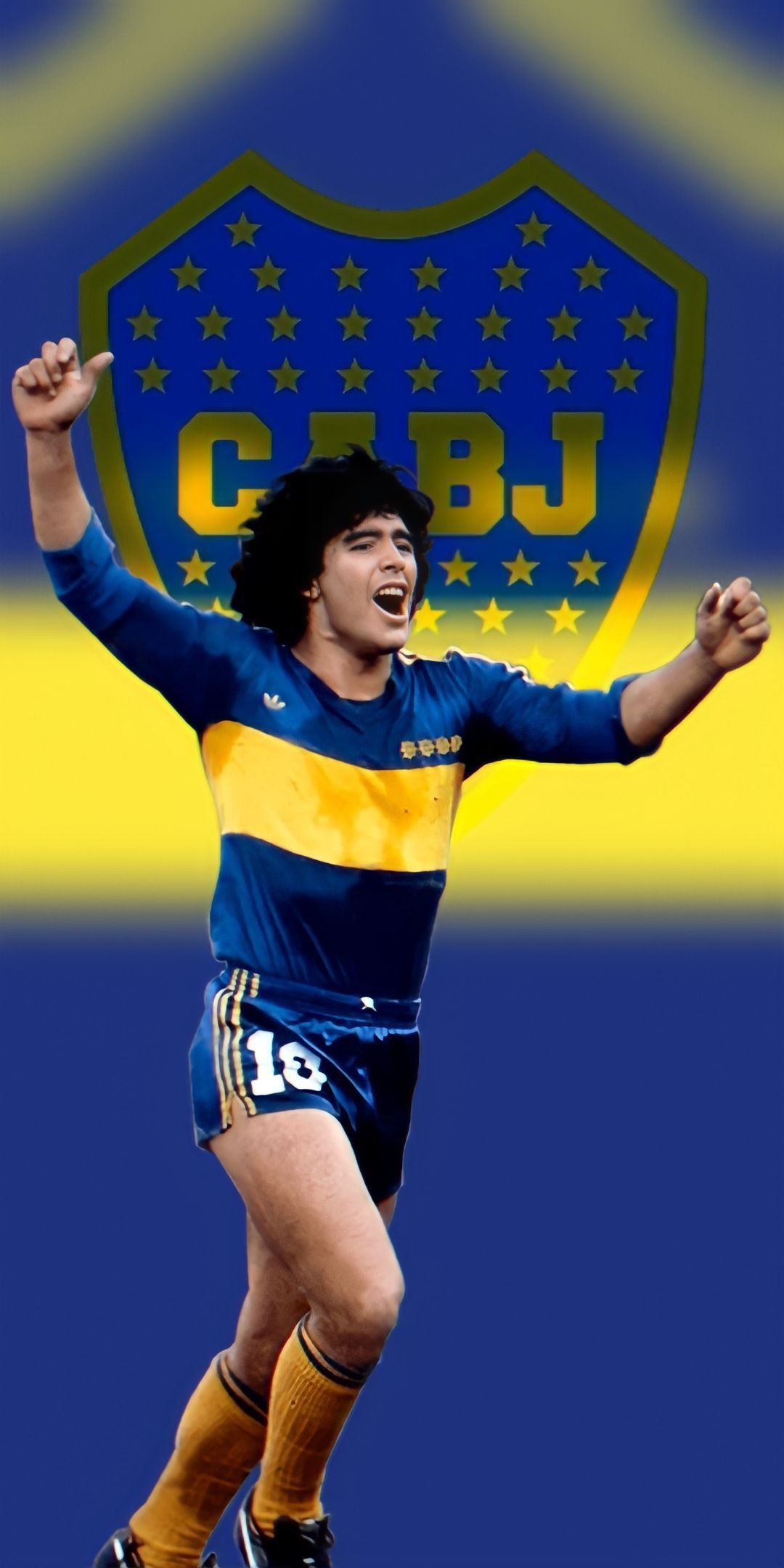 Boca Juniors 1981/82 Heimtrikot