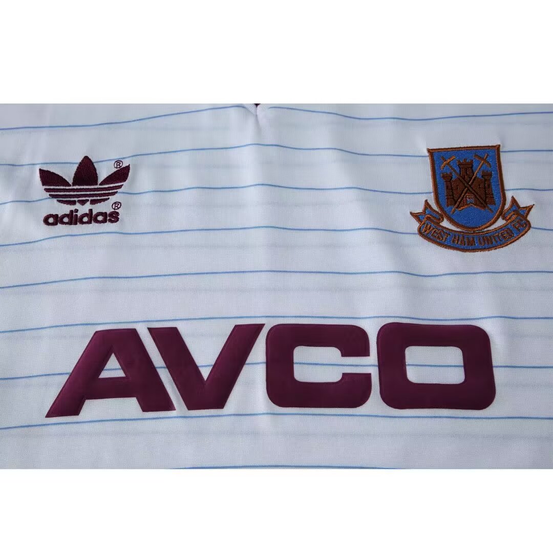 West Ham United 1985 - 1987 Auswärtstrikot
